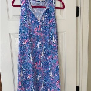 Lilly Pulitzer Sailboat Print Cover Up